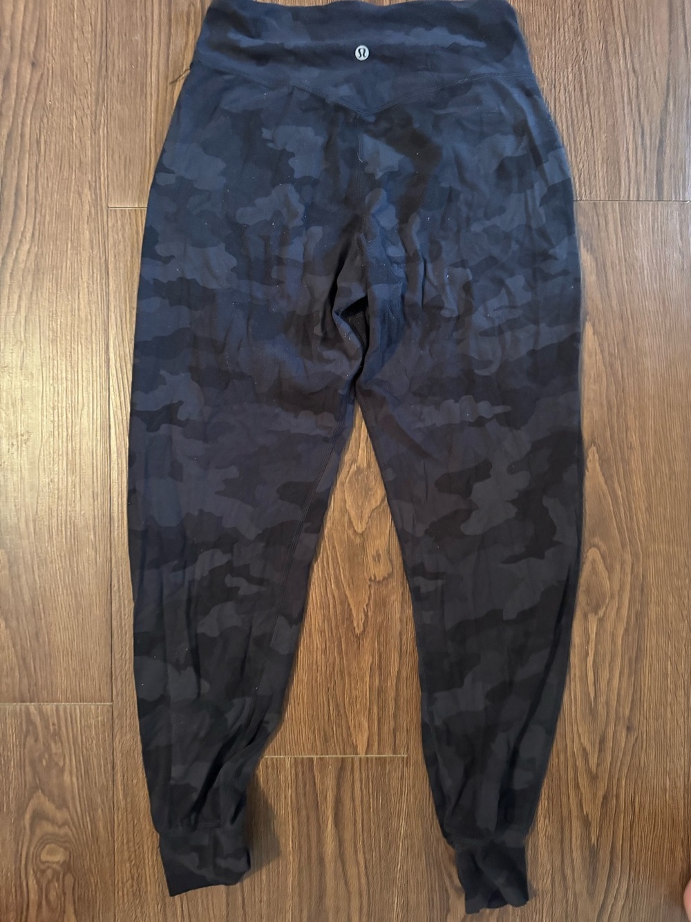lululemon athletica womans Black Camouflage Joggers